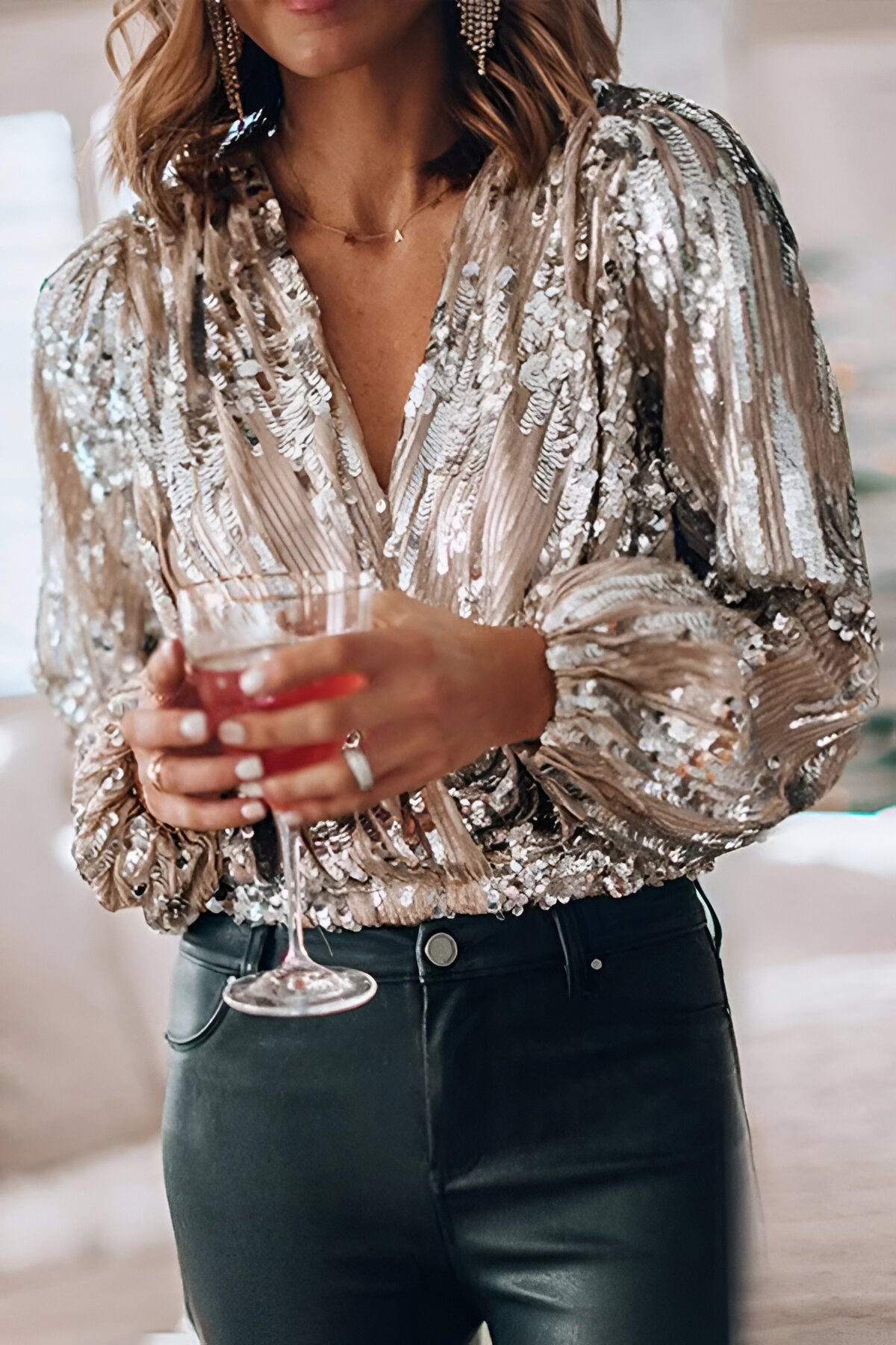 Angèle™ | Luxurious and Elegant Blouse