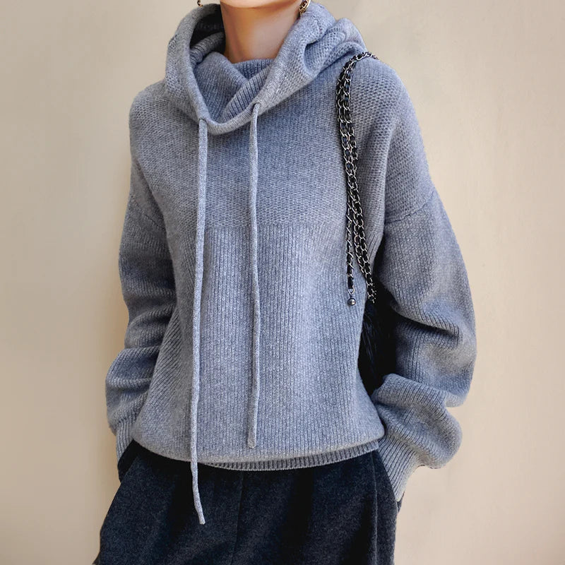 Martha – knit hoodie